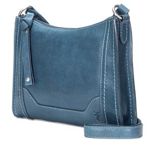NEW MELISSA ZIP CROSSBODY FREY BLUE BAG
